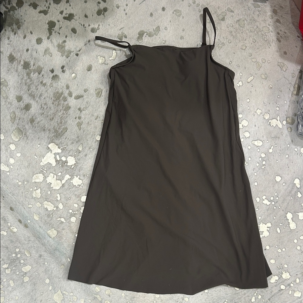 Athletic Charcoal Mini Dress